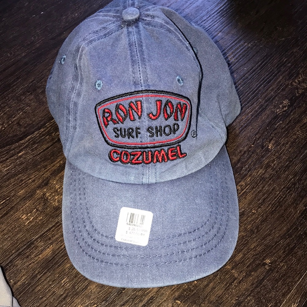 RON JON surf shop Cozumel island full badge hat